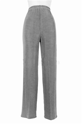 long pants - grey - acetate/spandex